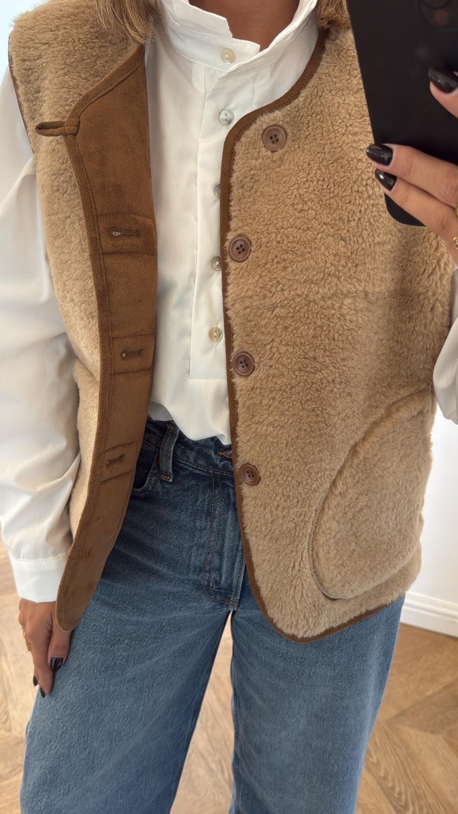 GILET | SASHA CAMEL