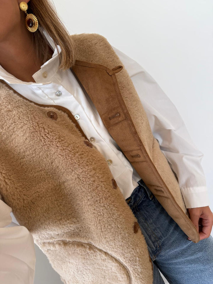 GILET | SASHA CAMEL