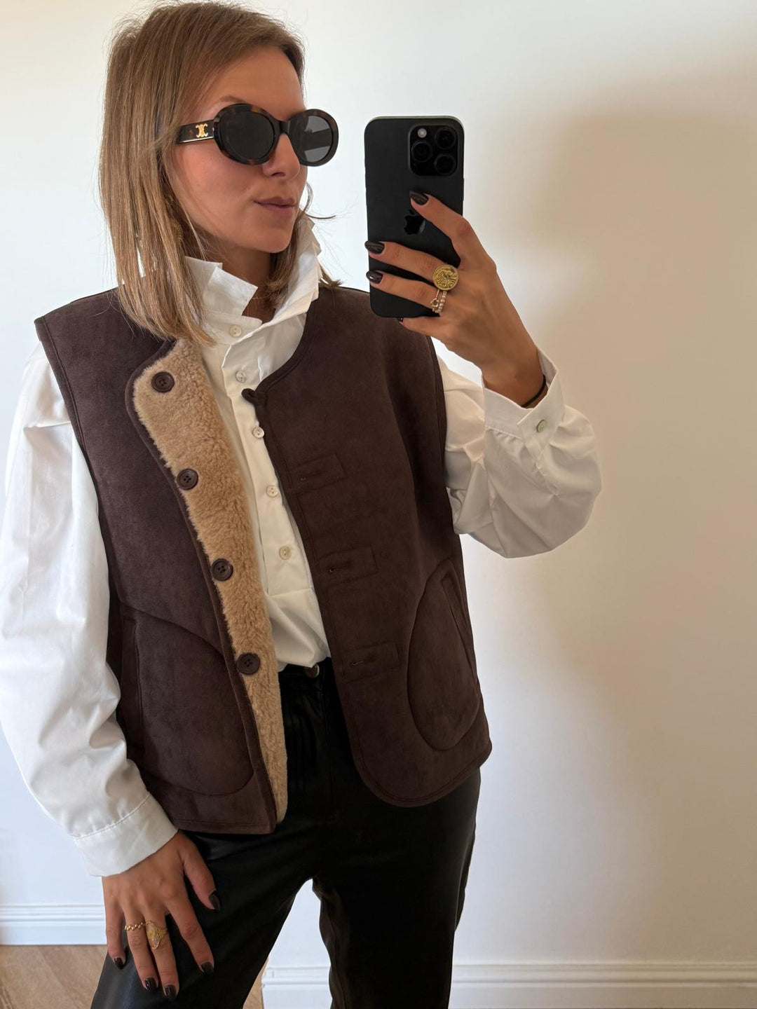 GILET | SASHA CHOCO