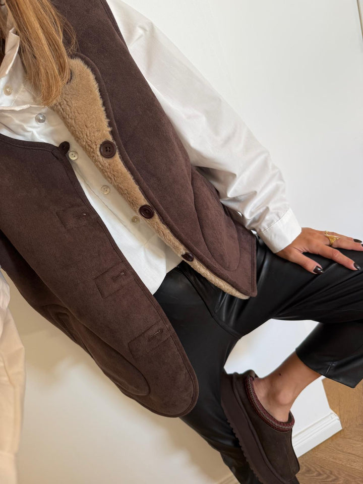 GILET | SASHA CHOCO
