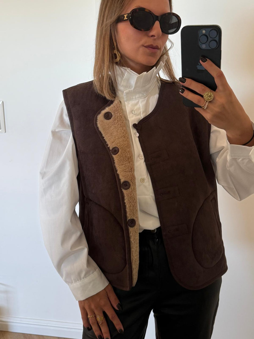 GILET | SASHA CHOCO