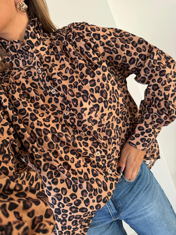 CHEMISE | LISEA LÉOPARD