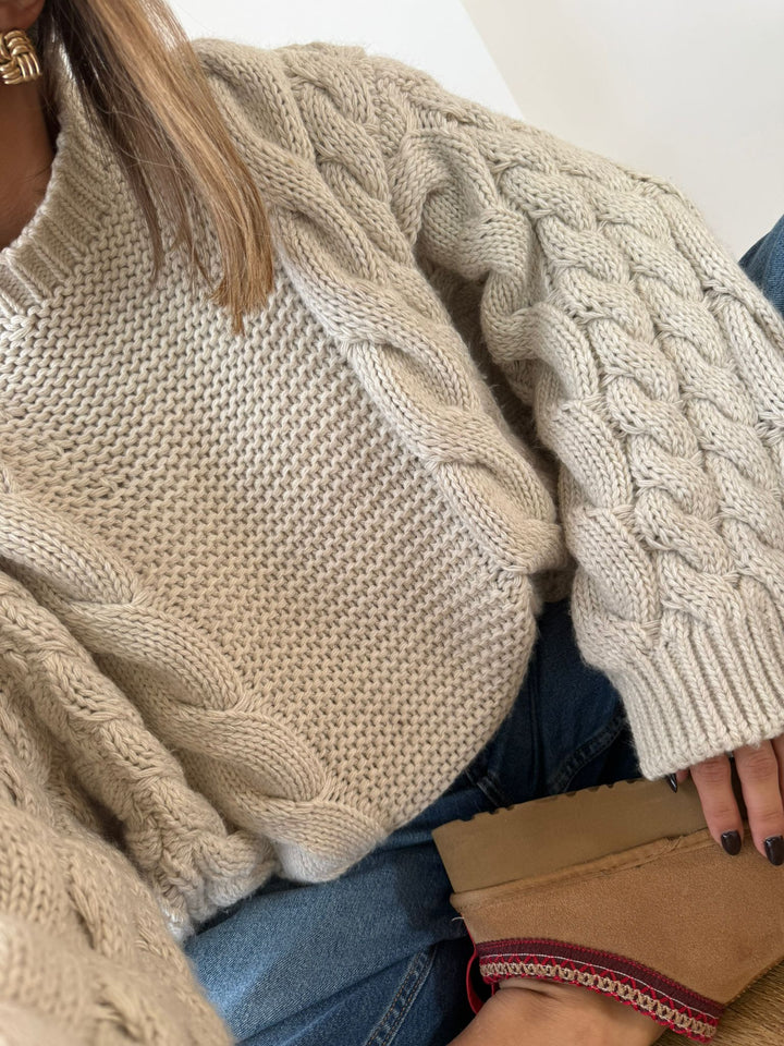 PULL | CAMBEL ECRU