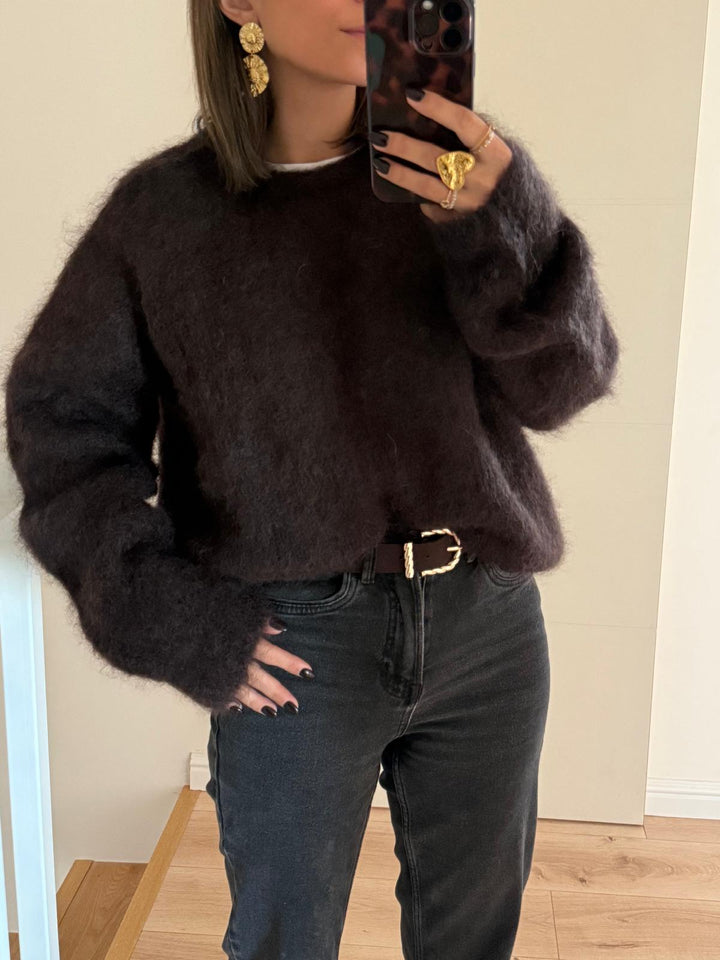 PULL | MOHAIR HONORÉ CHOCO