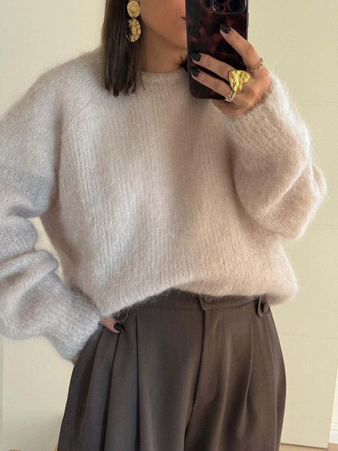 PULL | MOHAIR HONORÉ BEIGE