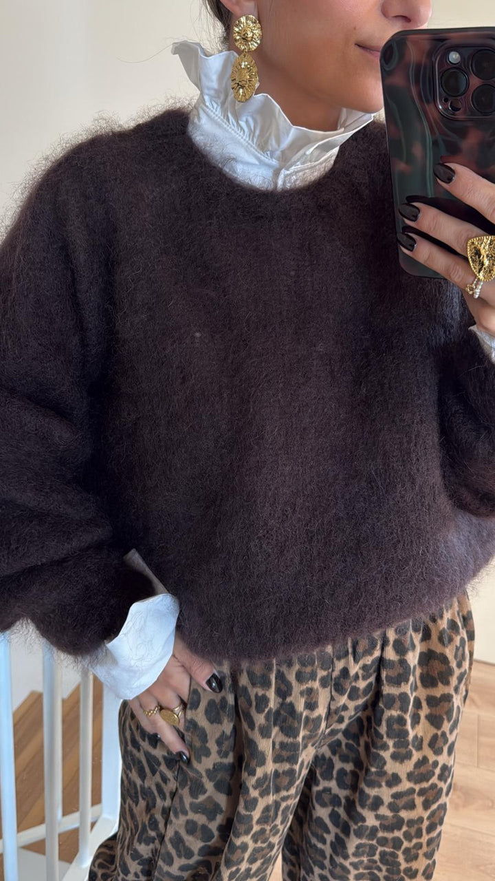 PULL | MOHAIR HONORÉ CHOCO