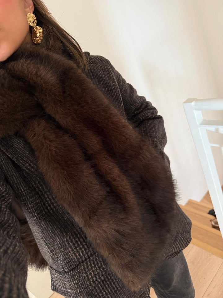 ECHARPE | DOUDOU BROWN