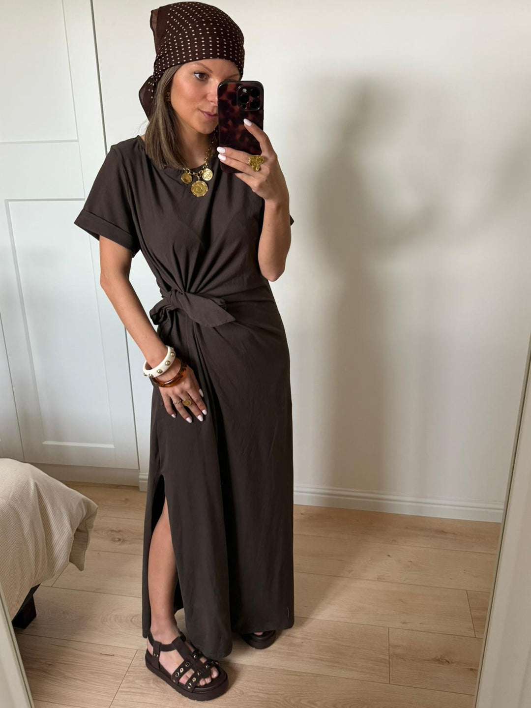 ROBE | CAMILLE CHOCO (précommande)