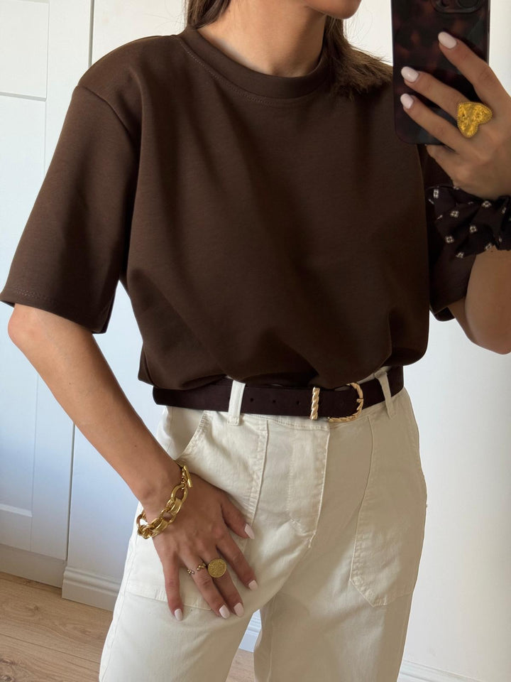 TSHIRT | MIRA MARRON