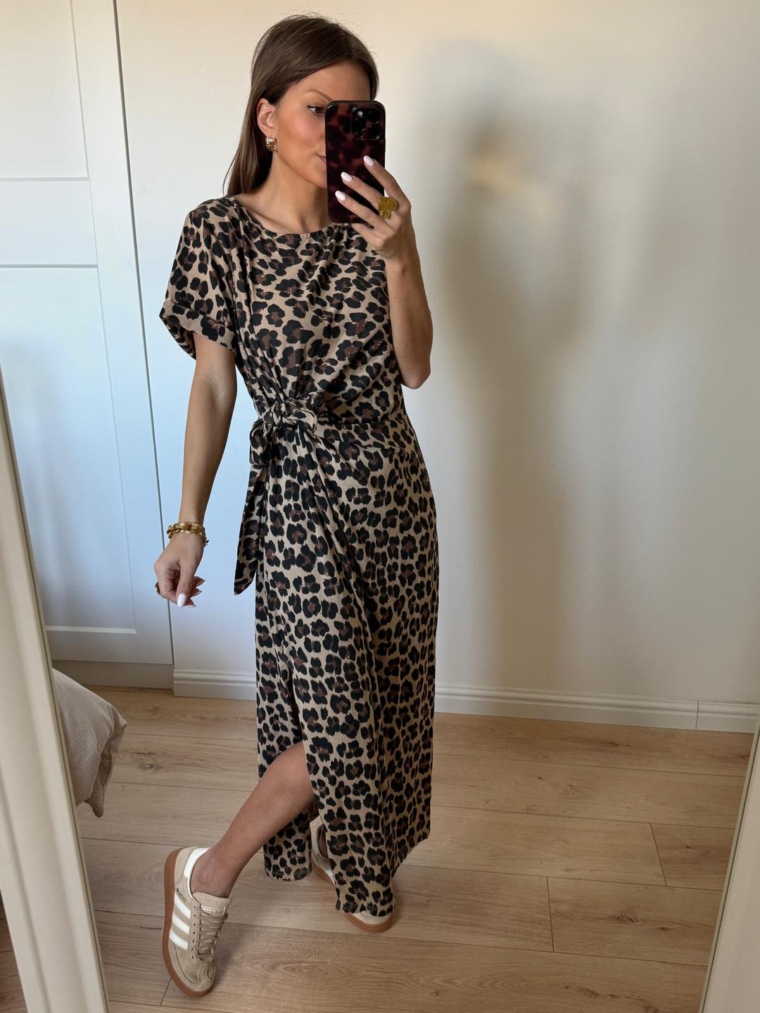 ROBE CAMILLE LÉOPARD