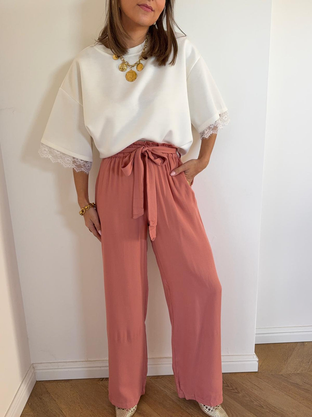 PANTALON  | CÔME TERRACOTTA