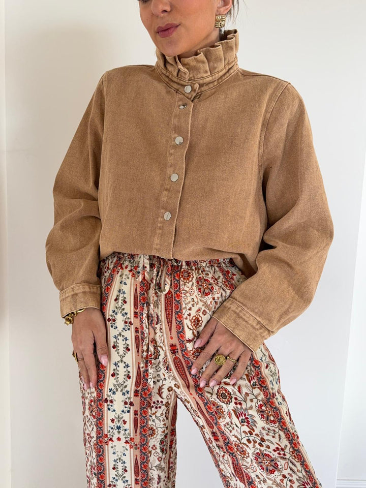 SURCHEMISE | ARIANE CAMEL