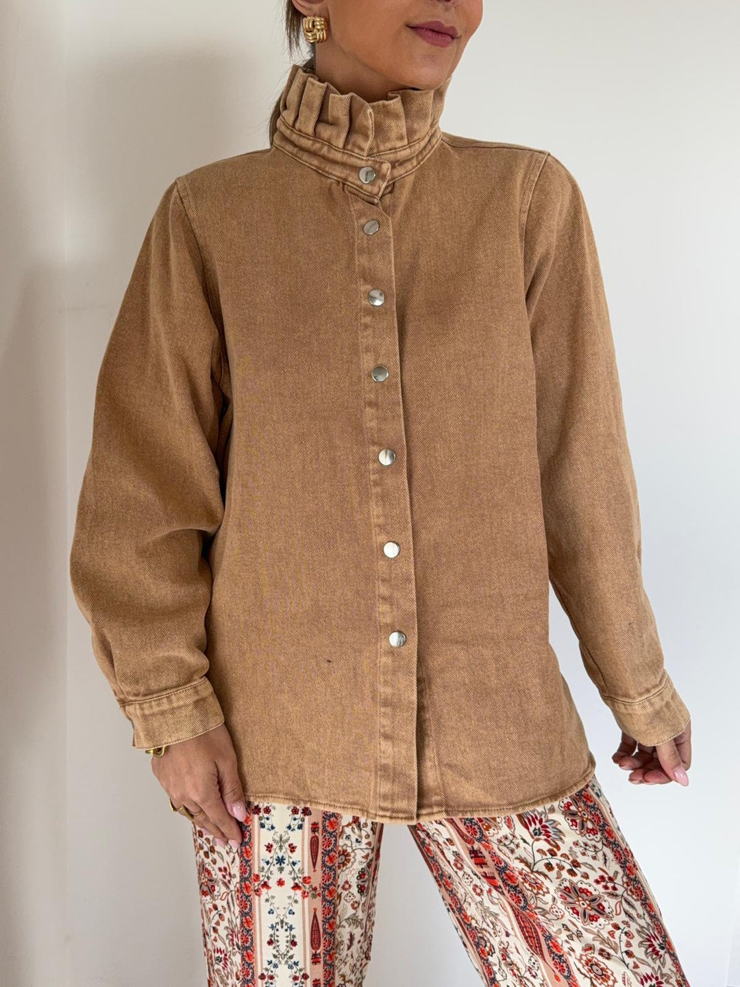 SURCHEMISE | ARIANE CAMEL