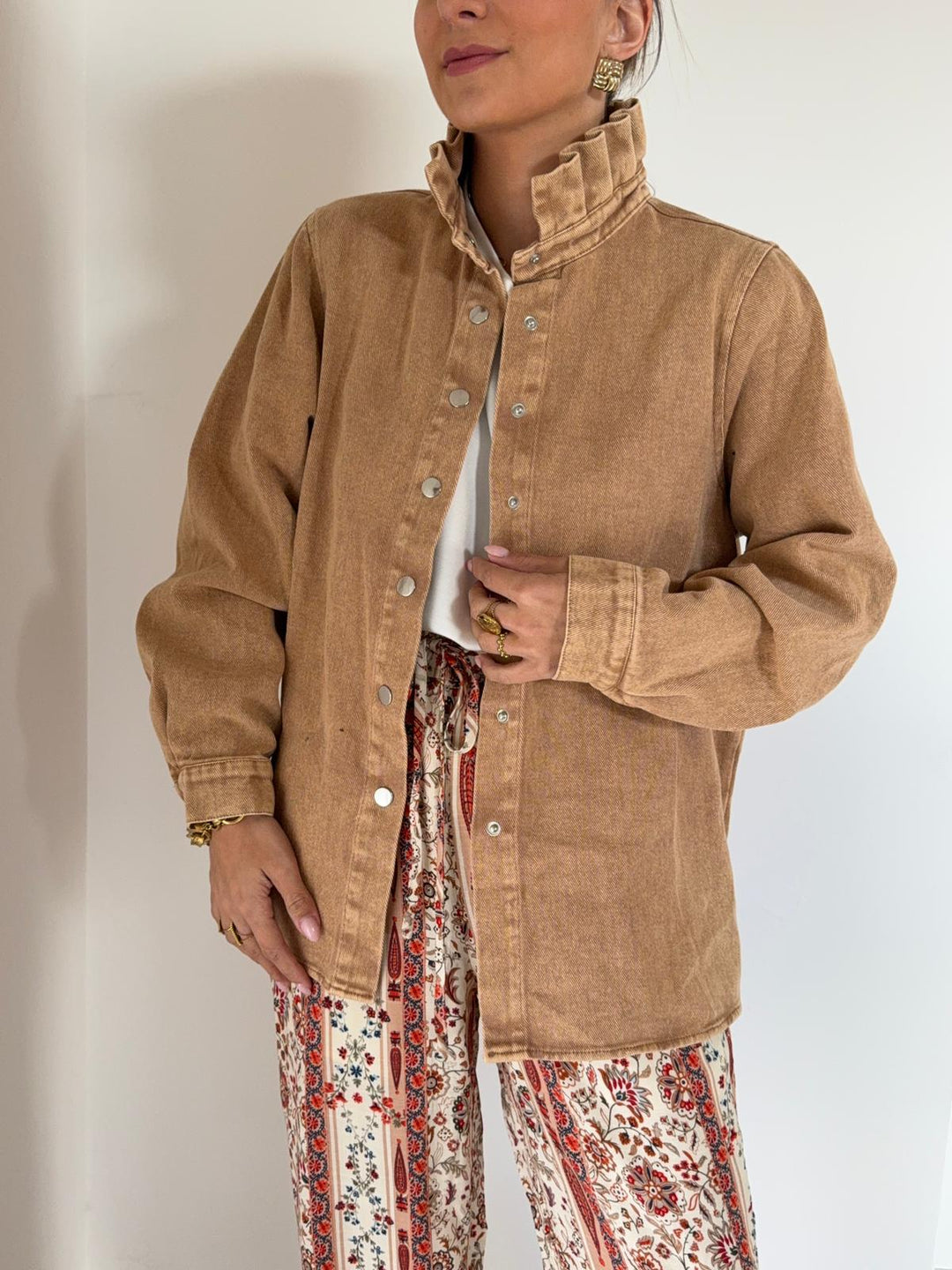 SURCHEMISE | ARIANE CAMEL