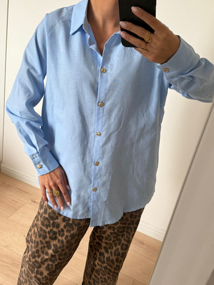 CHEMISE |  ZORA BLEU