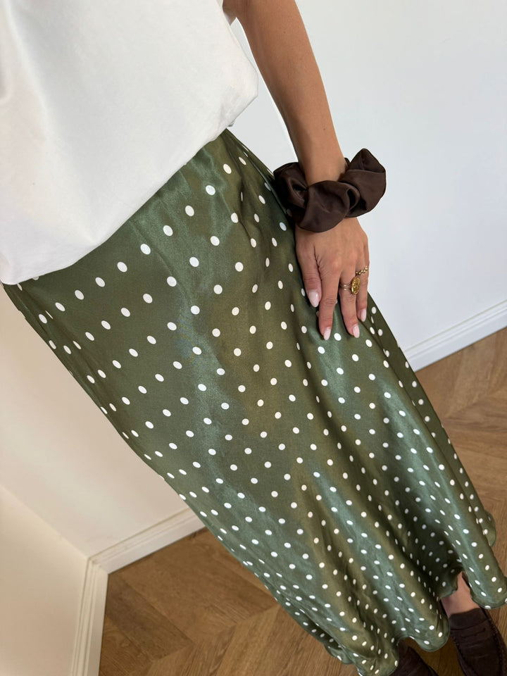 JUPE | POIS KAKI