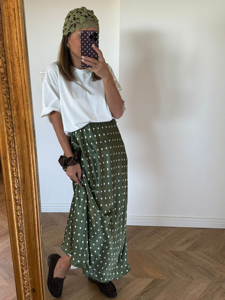 JUPE | POIS KAKI