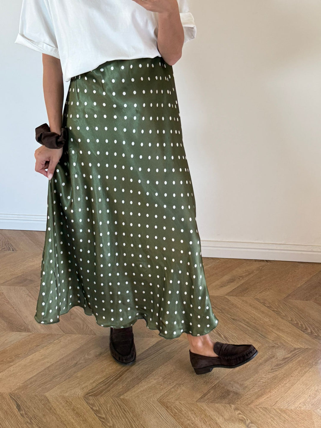JUPE | POIS KAKI