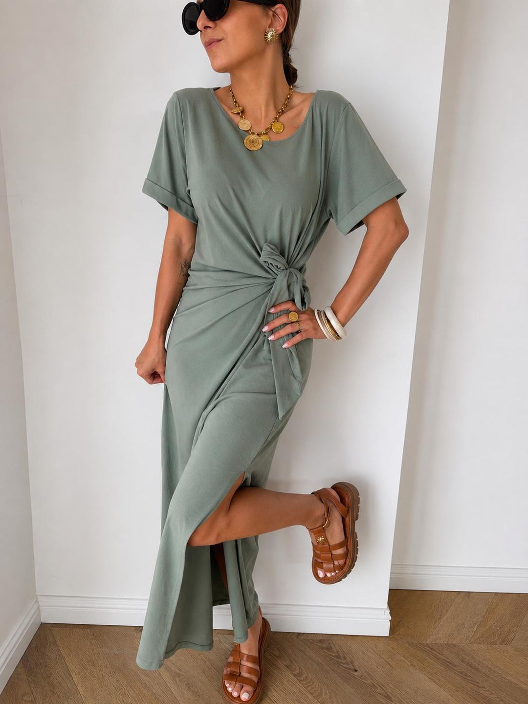 ROBE | CAMILLE KAKI