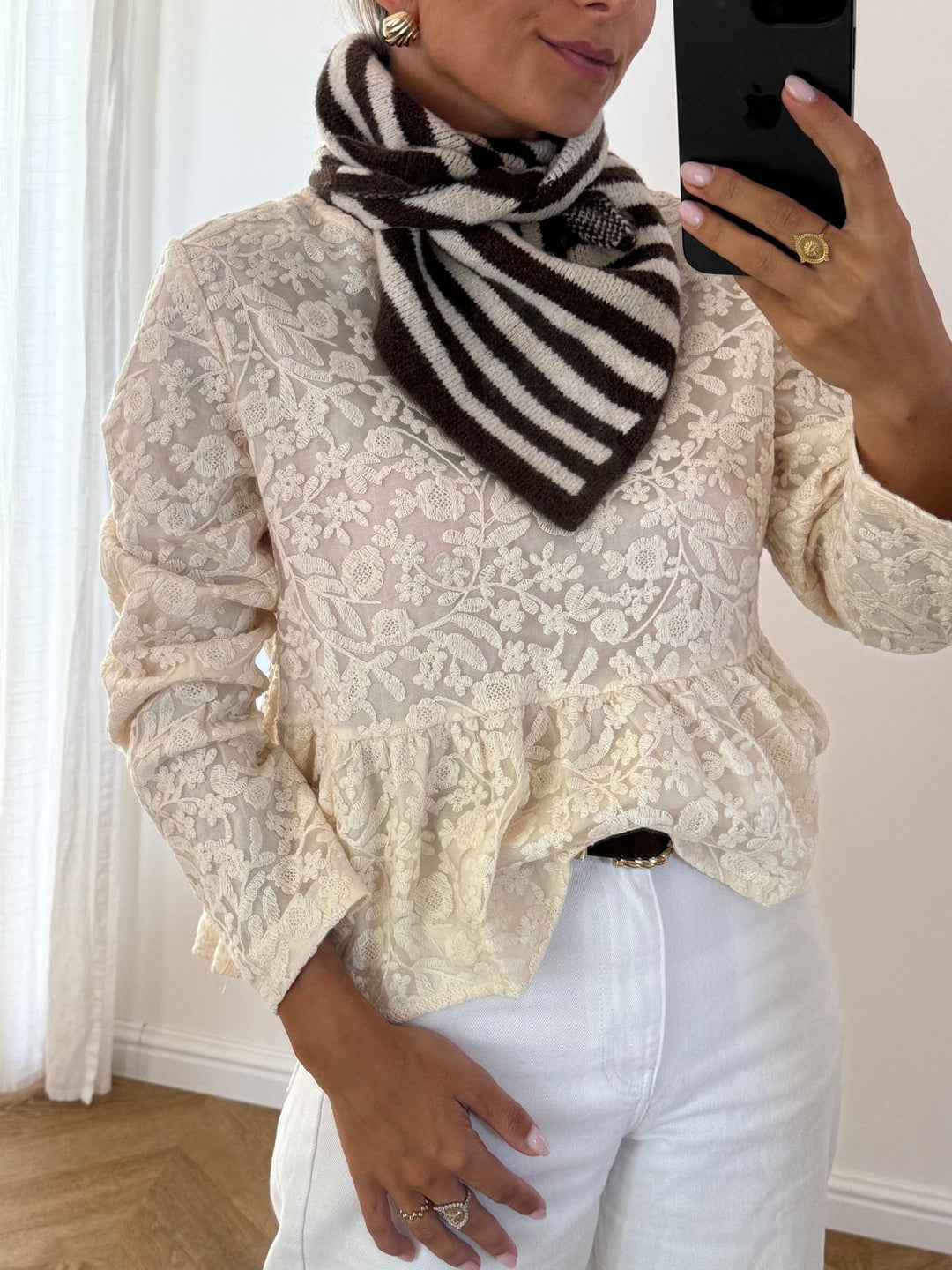 FOULARD | TRIANGLE CHOCO