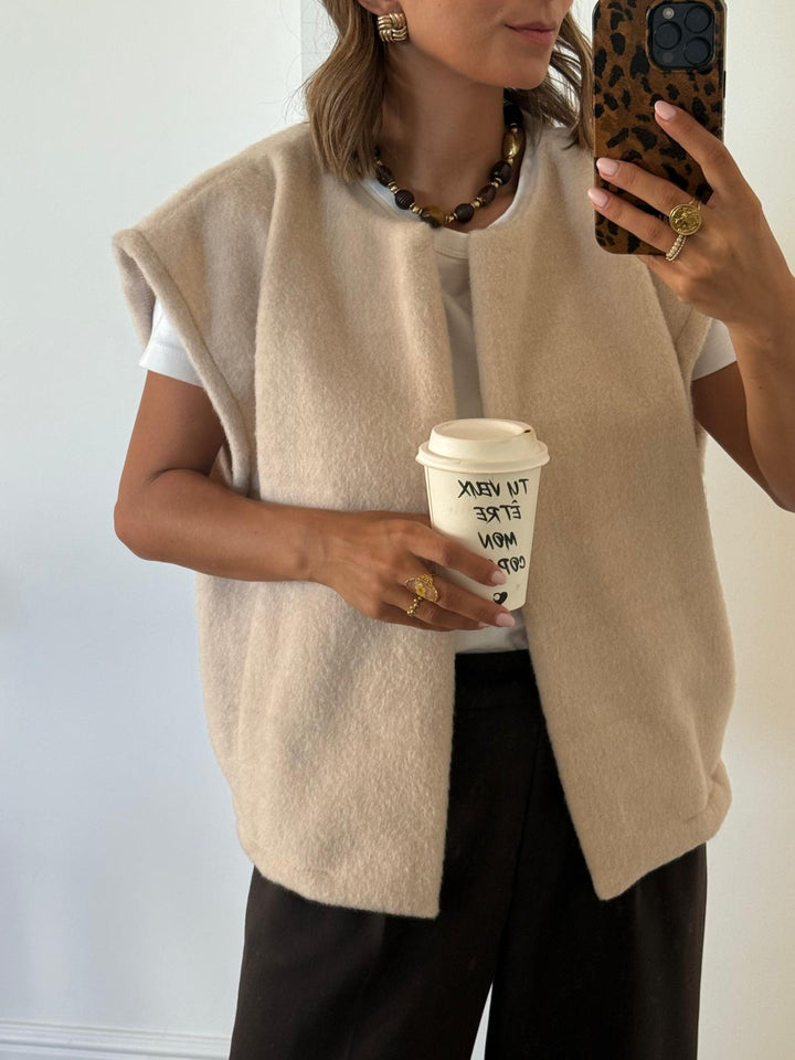 GILET | JENNY BEIGE