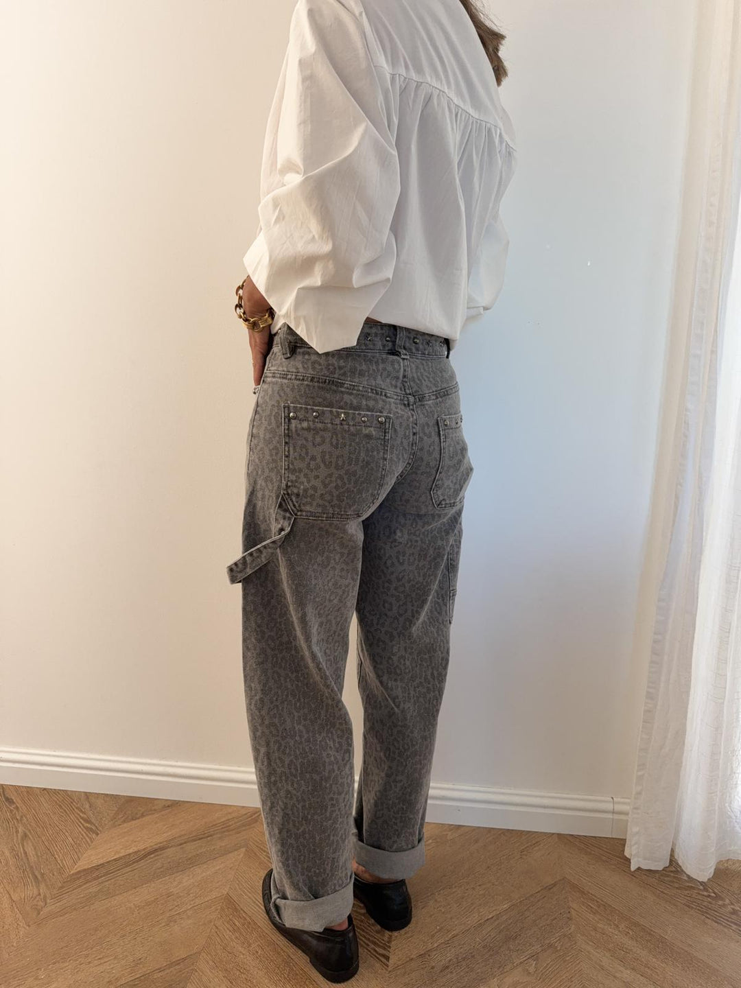 JEAN | BARREL LÉOPARD