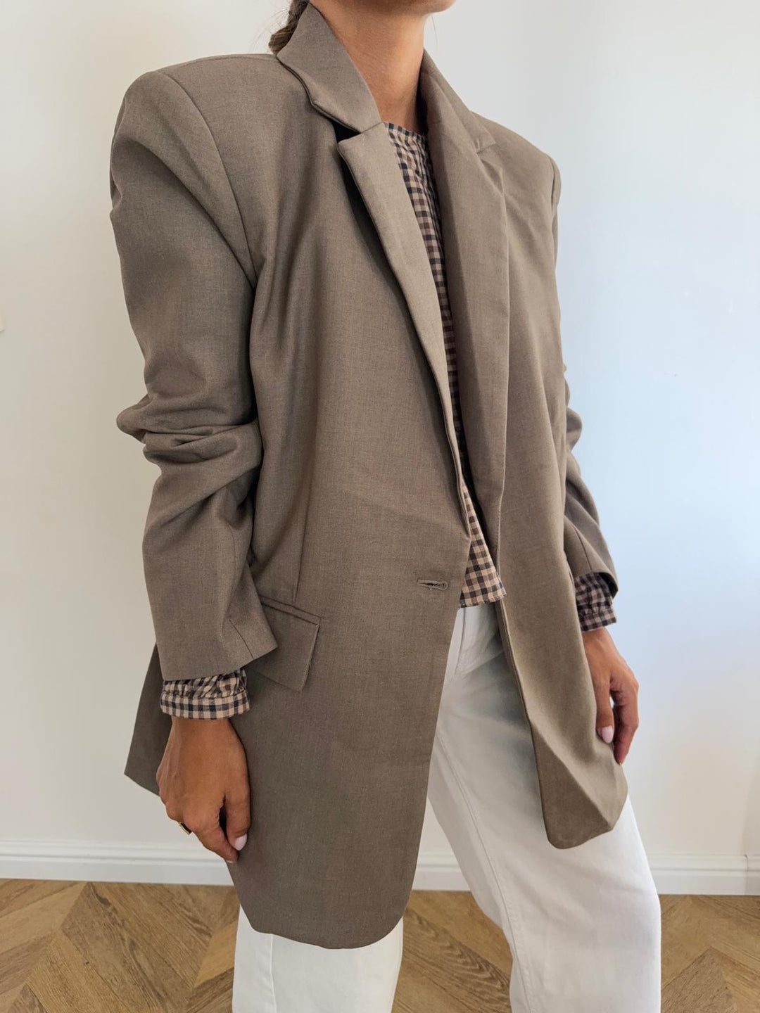 BLAZER | TAUPE