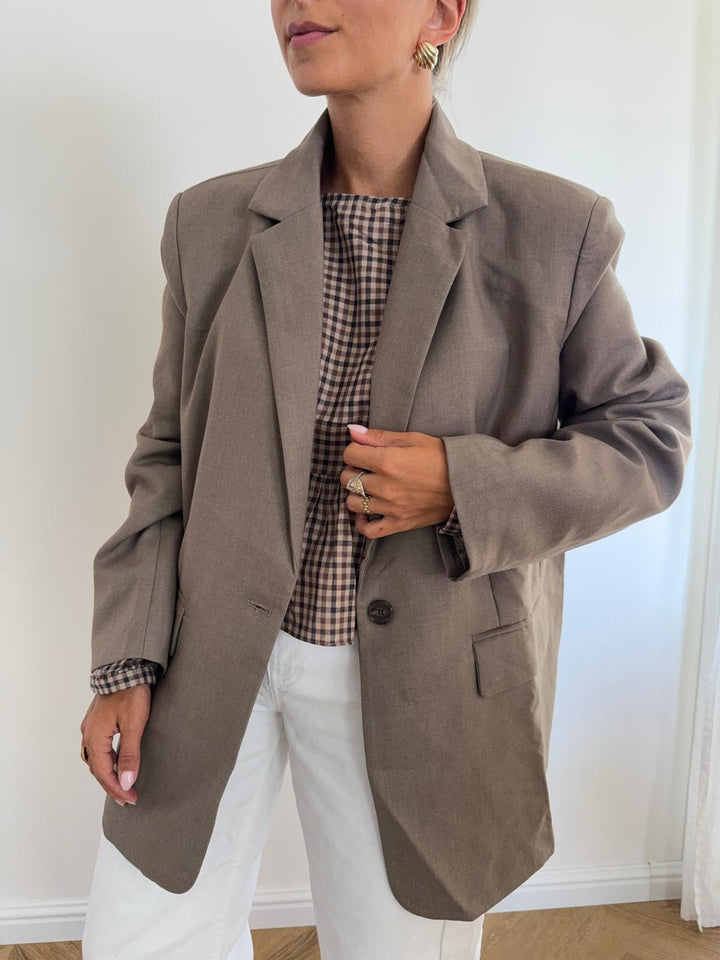 BLAZER | TAUPE