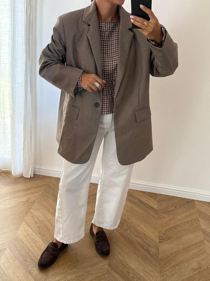 BLAZER | TAUPE