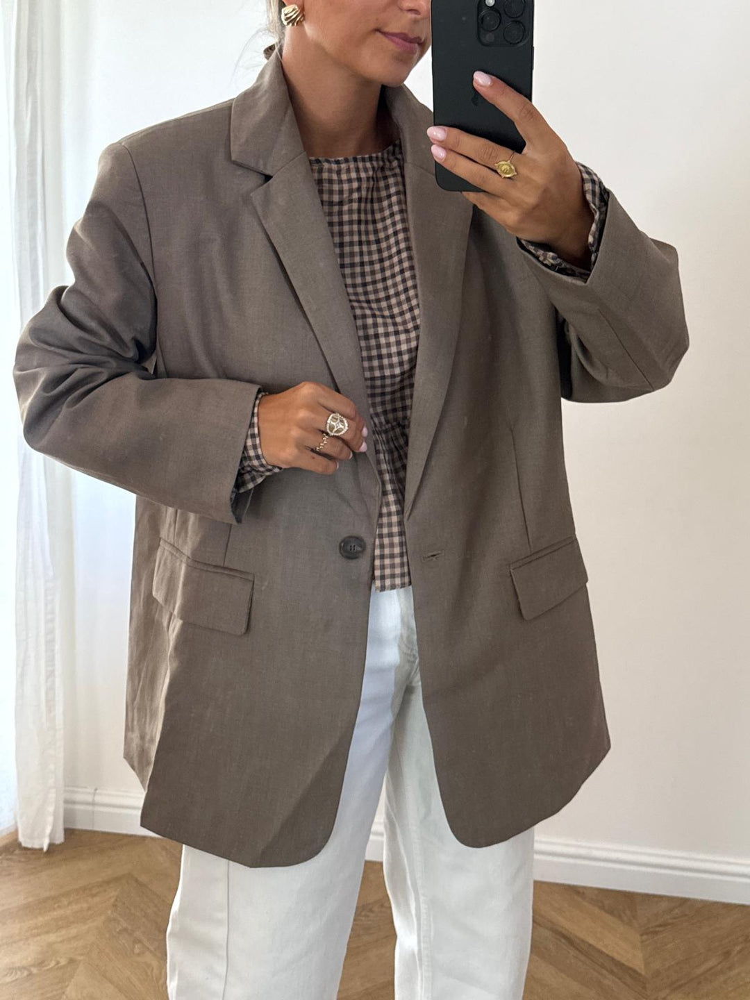 BLAZER | TAUPE