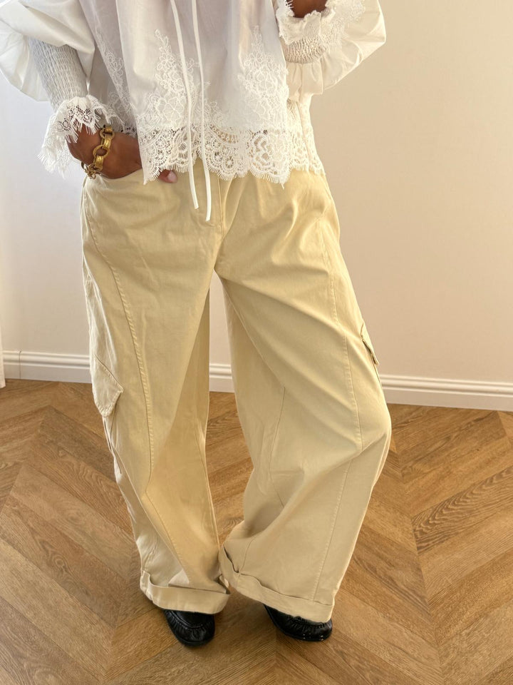 PANTALON | CARGO BEIGE