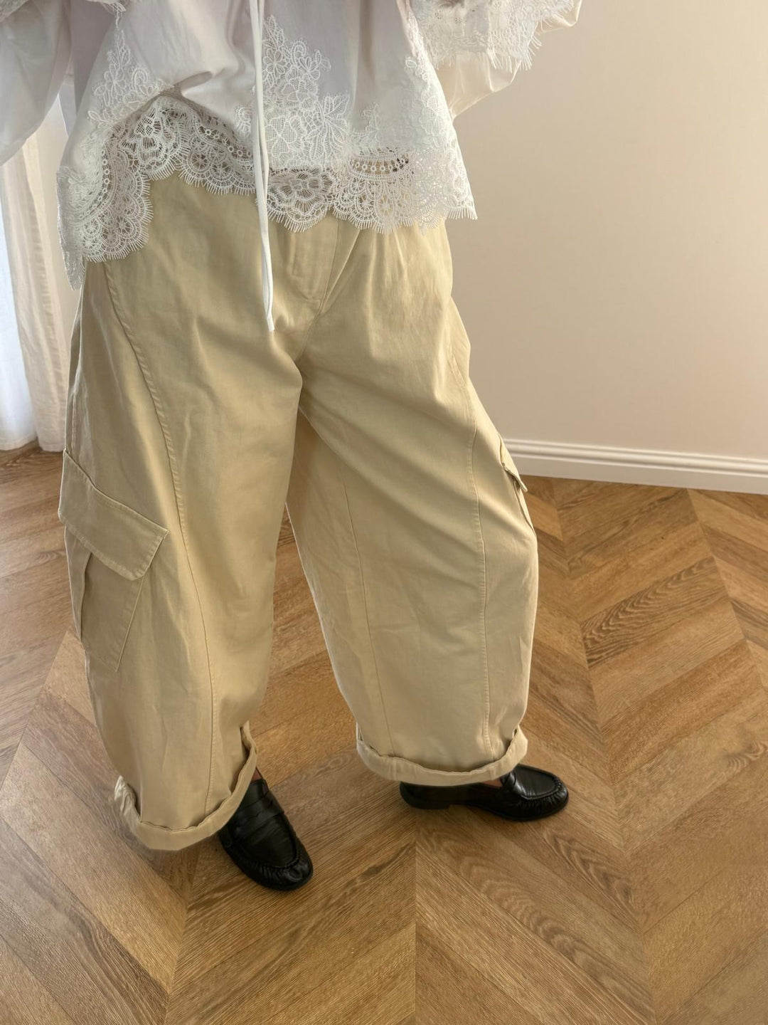 PANTALON | CARGO BEIGE