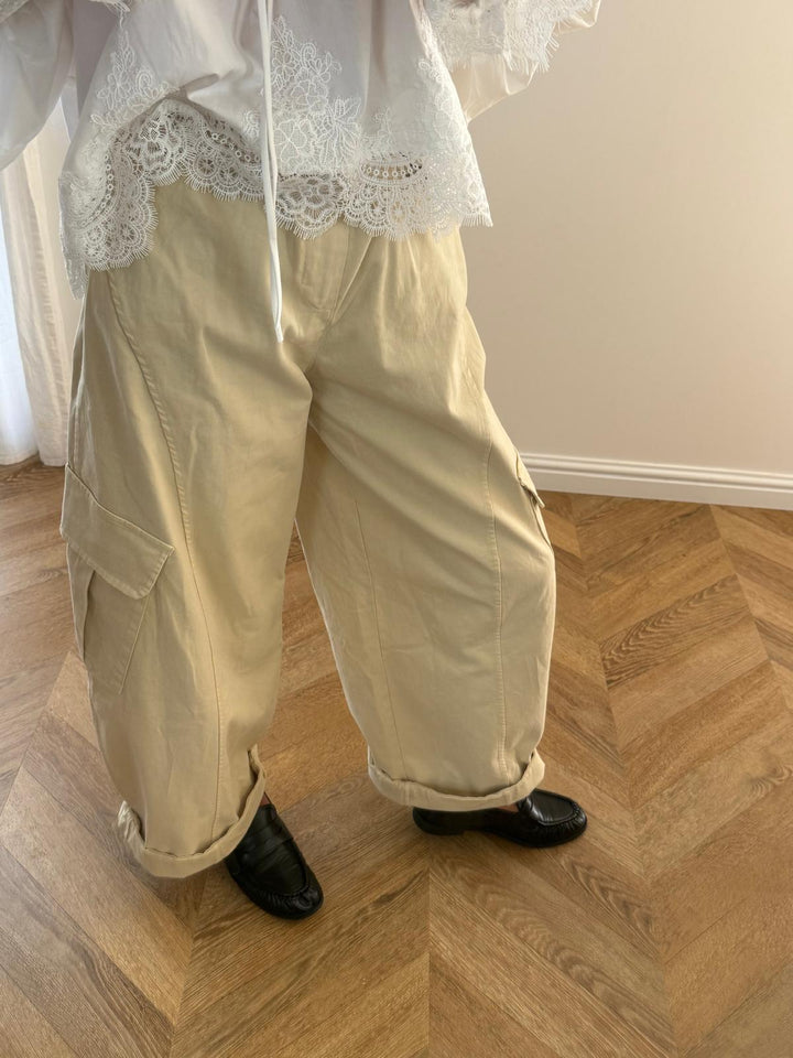 PANTALON | CARGO BEIGE
