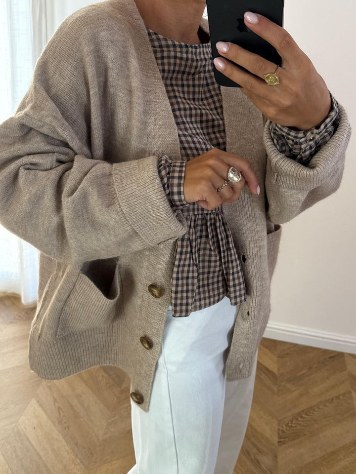 GILET | CHARLY TAUPE