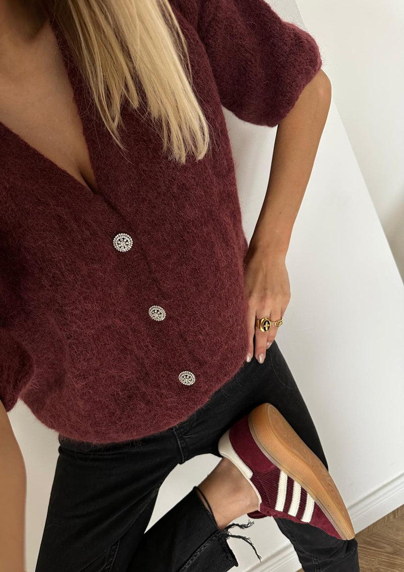 GILET | BIJOUX BORDEAUX