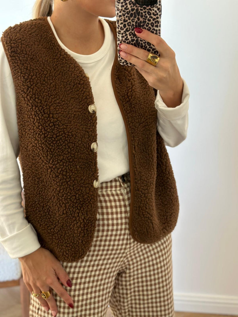 GILET | LUCE CHOCO