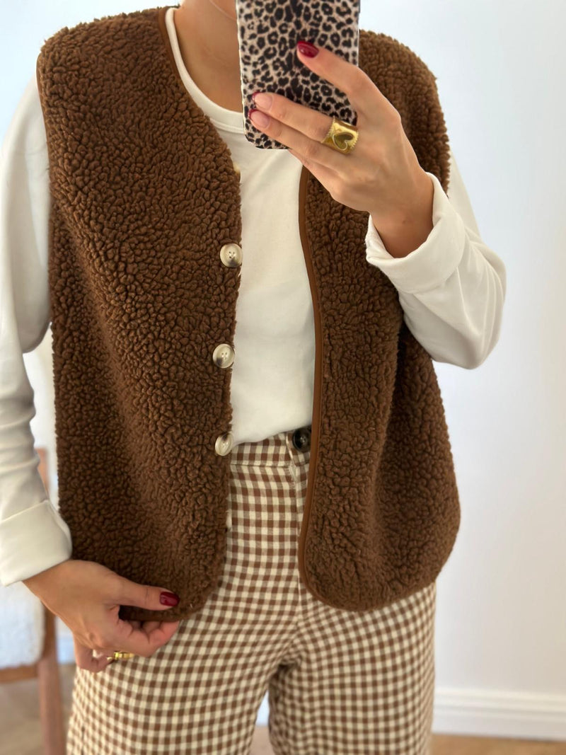 GILET | LUCE CHOCO