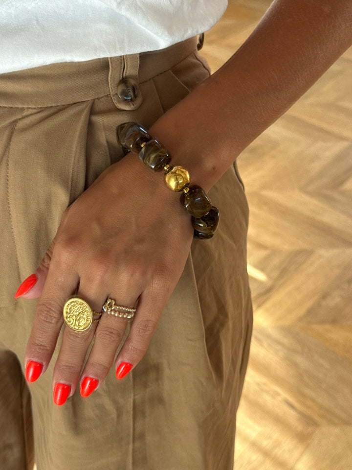 BRACELET | LILI MARRON (Précommande)