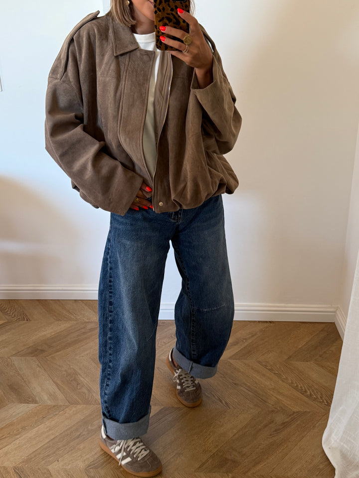 BOMBER | LIA TAUPE (Précommande)