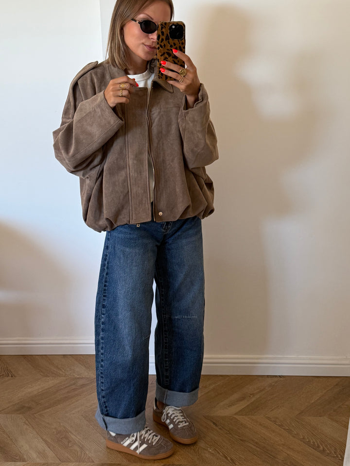BOMBER | LIA TAUPE (Précommande)