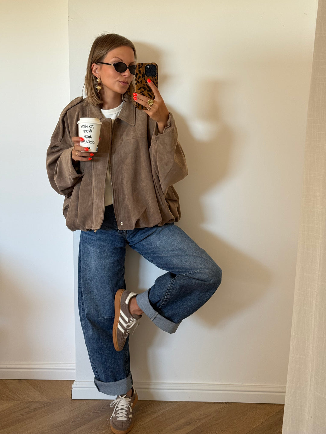 BOMBER | LIA TAUPE (Précommande)
